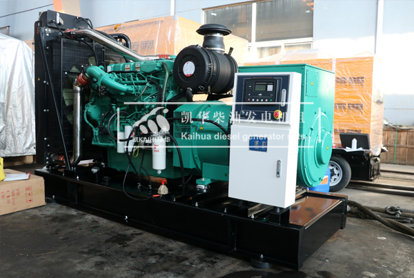 出口安哥拉的400KW康明斯發電機組成功出廠